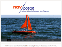 Tablet Screenshot of navocean.com